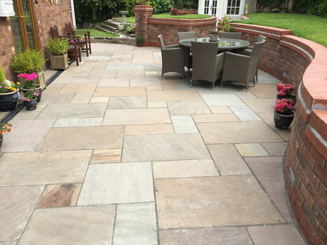 Raj Green Sandstone Patio Pack